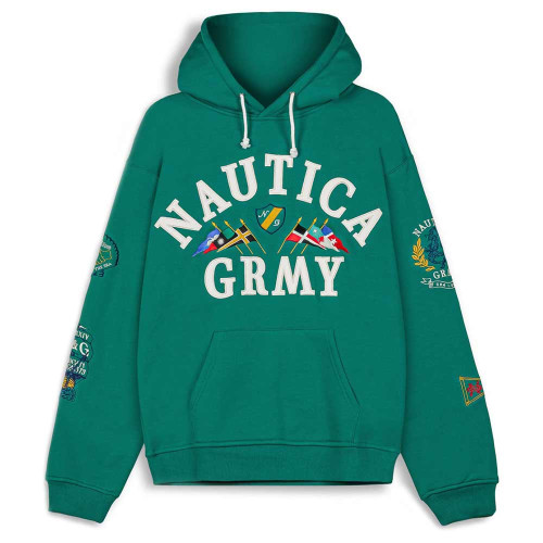 Grimey Unisex φούτερ Mighty Harmonist Nautica x Grmy Vintage Hoodie